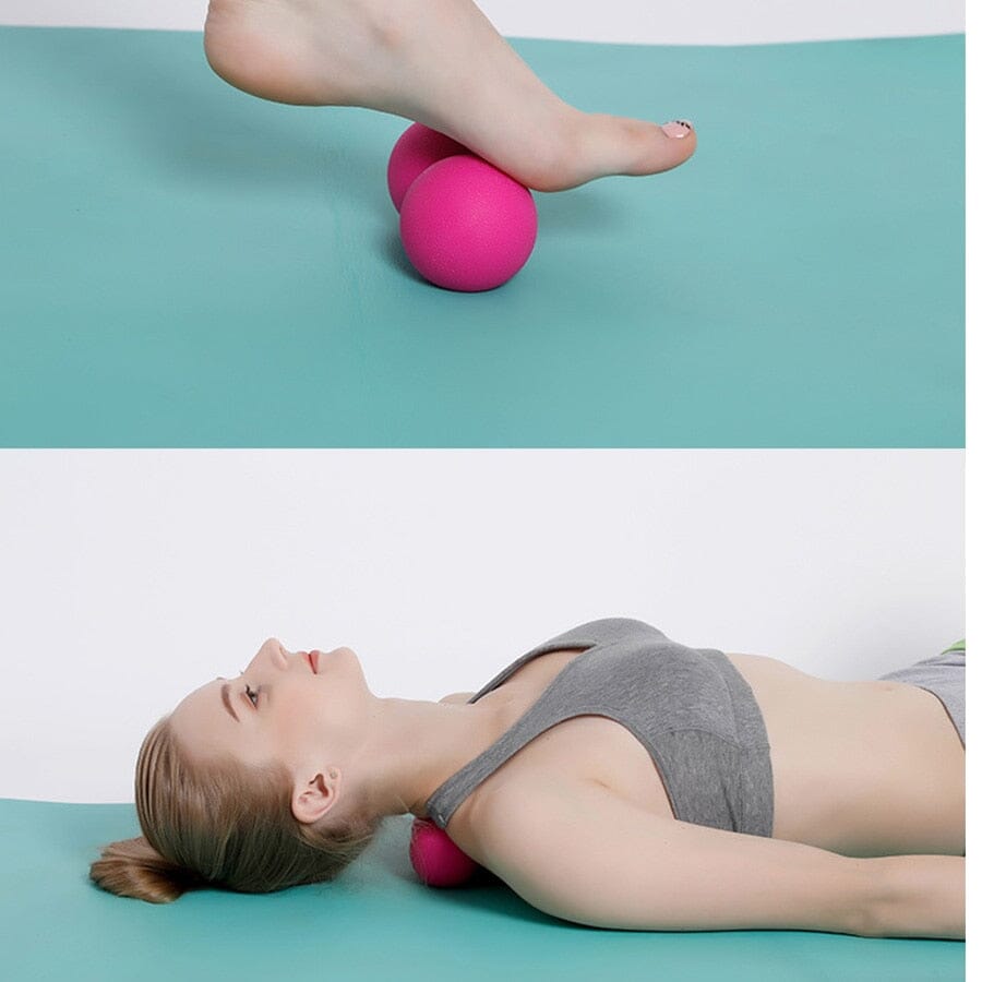 DualBall™ - Accessoire relaxant de massage et fitness - pyramidefit